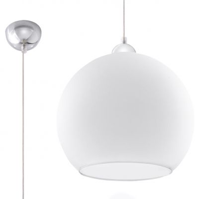 Lampa wisząca BALL biała (SL.0256)